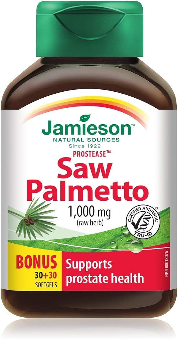 Jamieson Prostease Saw Palmetto 60 Caplets
