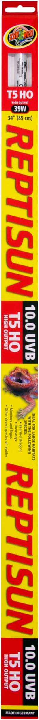 Zoo Med Reptisun 34-Inch 10.0 UVB, T5-High-Output, 2pk