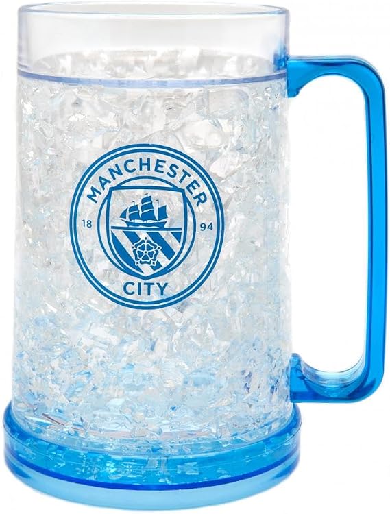 Manchester City FC Official Freezer Mug (One Size) (Blue)