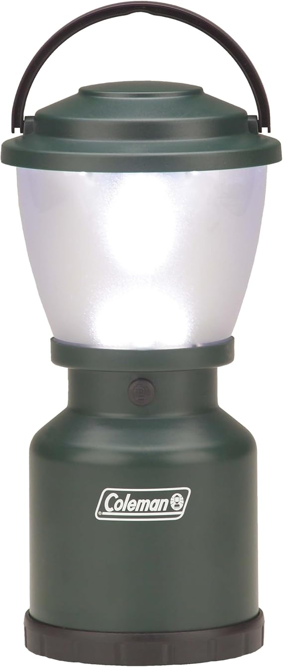 Coleman 4D LED Camp Lantern, Lightweight & Water-Resistant Battery-Powered Lantern, Ideal for Camping, Emergencies & At-Home Use