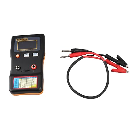 Oumefar Auto Ranging in Circuit Tester Capacitor Capacitance Meter Diode Triode Capacitance Inductance Multimeter Components Tester