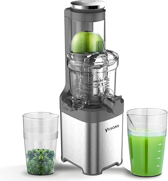 Yasomi FruitForce 8 Segment 180W Fruit and Vegetable Juicer (gray)