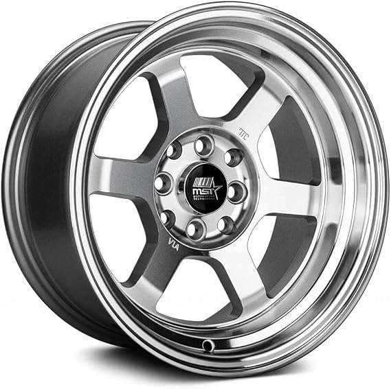 Time Attack 16x8.0 4x100 20 ET 73.1 CB Machined Single Wheel/Rim by MST
