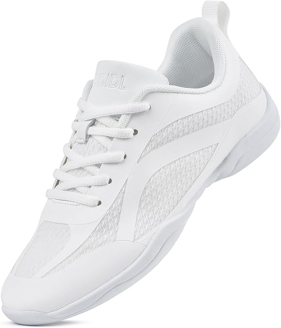 CADIDL Cheer Shoes for Women Black Cheerleading Athletic Dance Shoes Girls Flats Tennis Walking Sneakers