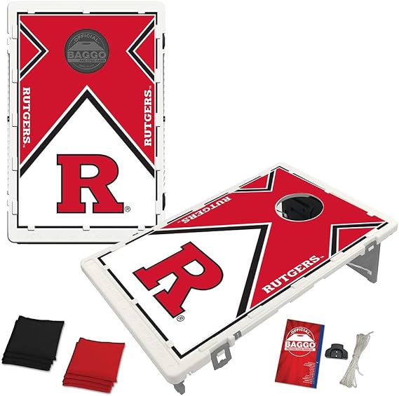 Rutgers Vintage Portable Size 2x3 Bag Toss Set