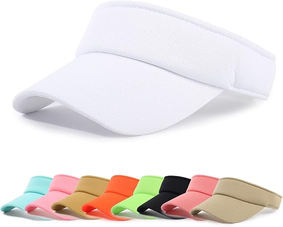 Sun Visor Hat Adjustable Outdoor Sports Cap for Men Women Adults