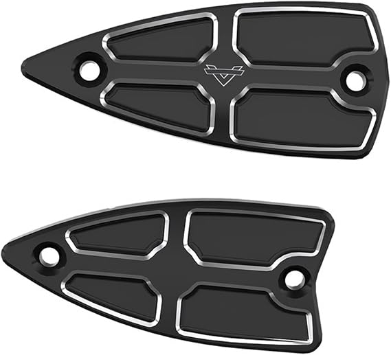 Victory Motorcycle New OEM Billet Cafe Master Cylinder Covers, Octane, 2881916-4