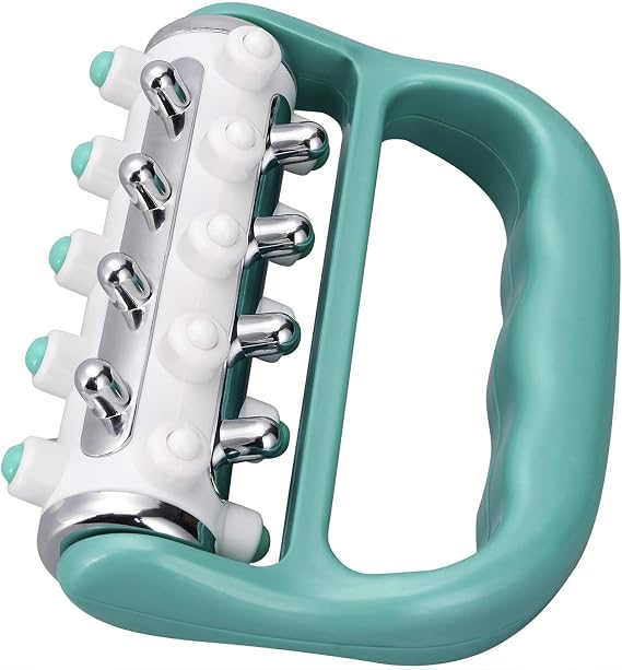 Coolife Fascia Release and Cellulite Remover Muscle Massage Roller | Mini Trigger Point Myofascial Deep Tissue Release Body Massager Tool for Men and Women