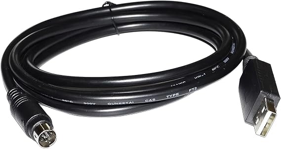 USB to MINI DIN 8 PIN MD8 MALE RS232/RS485 CONVERTER SERIAL COMMUNICATION CABLE(3 metres,RS232 SIGNAL)