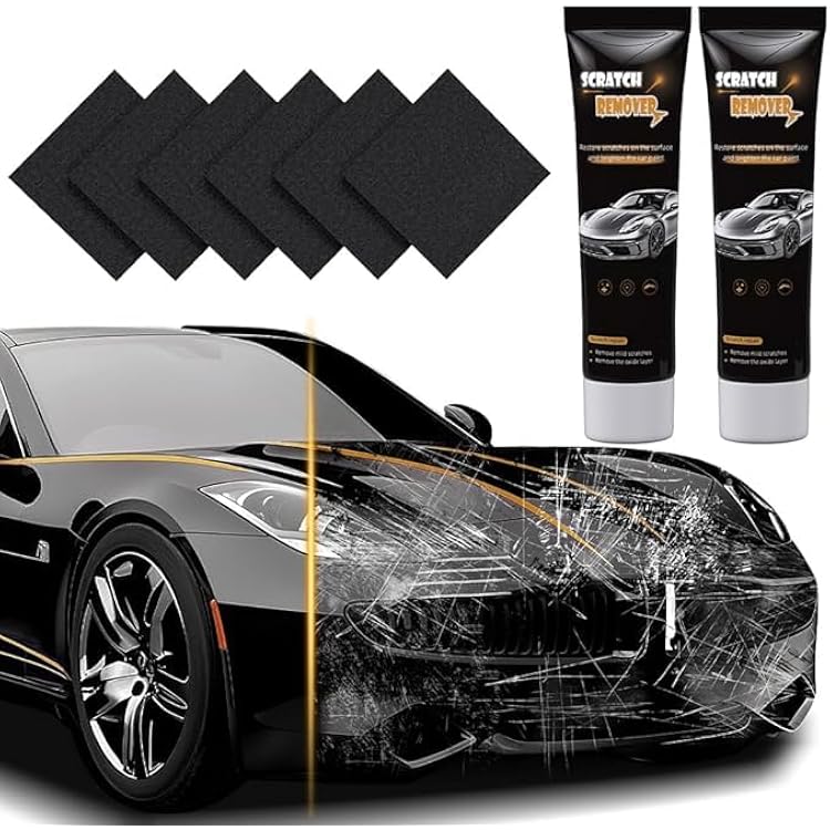 MALOK Car Scratch Remover 2026 New Upgrade Magic Nano Sparkle Cleaning Cloth for Minor Car Paint Scratch