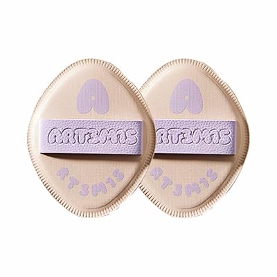 1 Set Art3m1s Cushion Puff Powder Puff Set, SoftHard Makeup Foundation Puff Soft Makeup Puff Set With Case, Beauty Sponge Foundation Applicator Set D