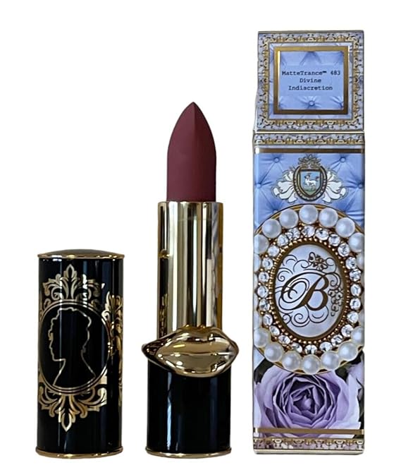 Pat McGrath Labs X Netflix Bridgerton MatteTrance Lipstick ~ Divine Indiscretion 483, 0.14 Ounce (Pack of 1)