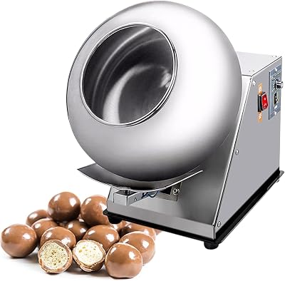 Chocolate Panning Machine, Automatic Coater, 1-4kgtime Chocolate Coating Polishing Machine, Coater Sugar Ball Coating Drying Machine