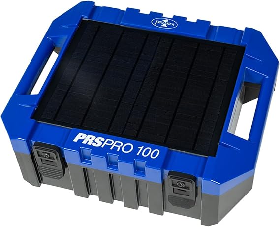 Premier 1 PRS Pro 100 Solar Fence Energizer - 1.0 Joule Output (Blue)