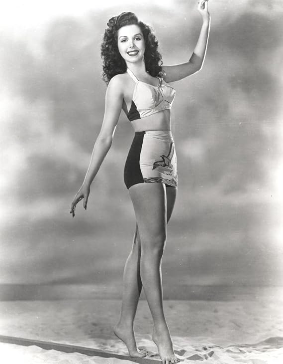 Ann Miller wearing a bikini Photo Print (8 x 10)