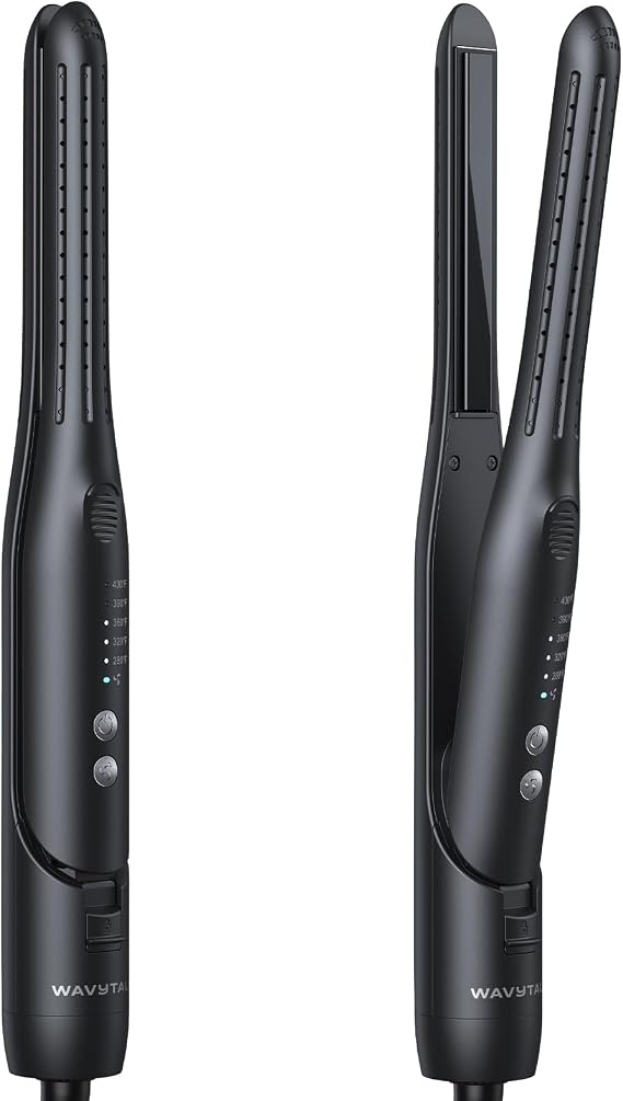 Wavytalk Cool Curl Pencil 0.65" Airflow Curling Iron for Short Hair & Pixie