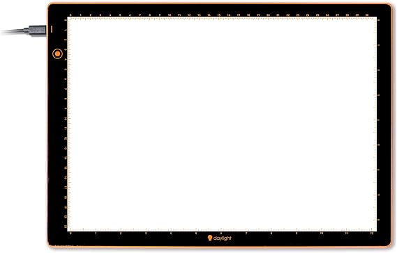 Wafer 1 Light Pad (A4) Dimmable Brightness with Memory Function Ideal for Artists, Designers & Crafters
