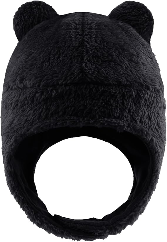 Bear Baby Winter Hat Toddler Earflap Beanie Infant Snow Cap Girl Boy 0-36M