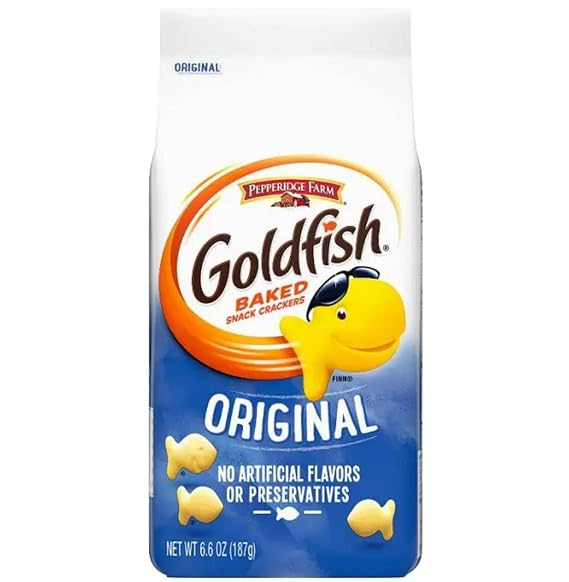 Pepperidge Farm Goldfish Original Crackers, 6.6 oz. Bag