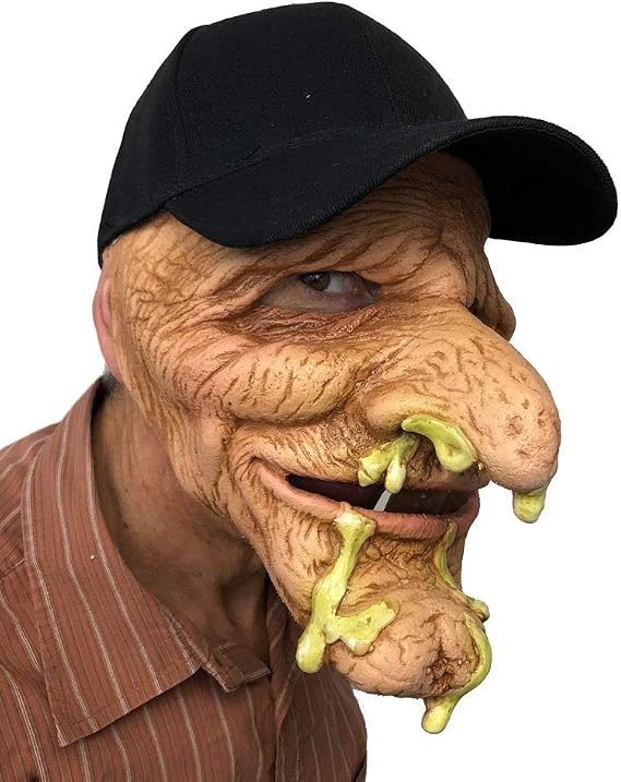 Snot Your Problem Old Man mask by Zagone Studios
