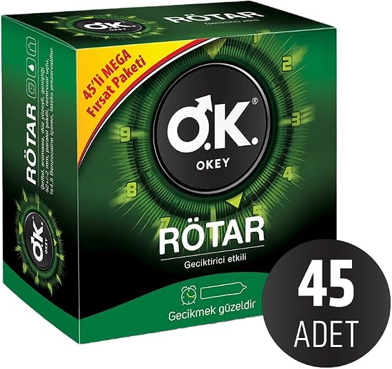 Okey Rötar 45'li Prezervatif