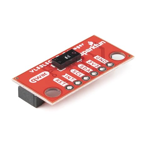 SparkFun Qwiic Mini ToF Imager - VL53L5CX - Multizone ranging output sensor - Board dimensions .05 x 1 - SPAD array Physical infrared filters DOE for best ranging performance -Operating voltage 3.3V