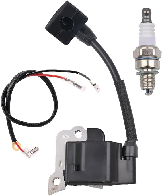 531008714 Ignition Coil Module for Husqvarna 324HDA55X 324RX 224L 524R 324L 524LK 324LDX 324LX 324HDA55 Fits Engines Strimmer Leaf Blower