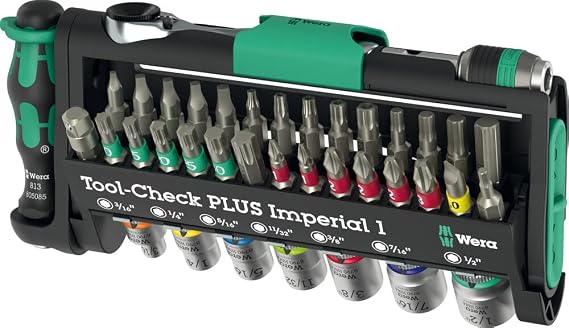 Wera Tool-Check Plus Imperial 1 05049060001 39-Piece Set