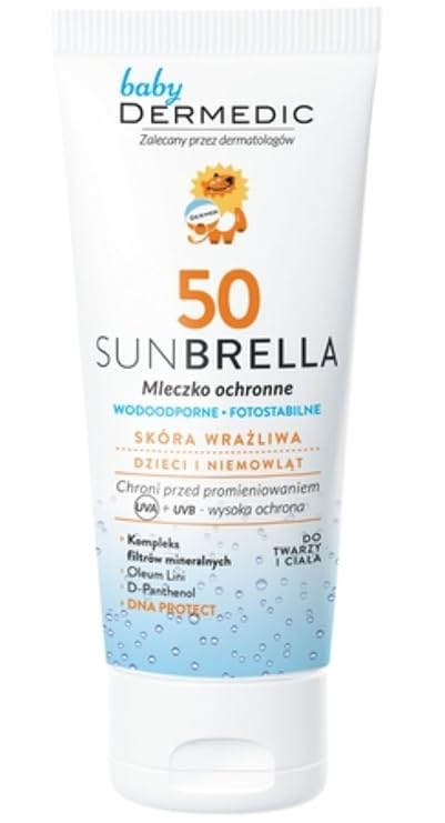 DERMEDIC sunscreen for children and babies SUNBRELLA BABY, SPF 50, from birth, 50 ml