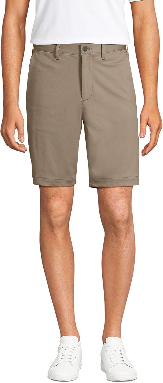 Men's Traditional Fit 9" Flex Performance Golf Shorts