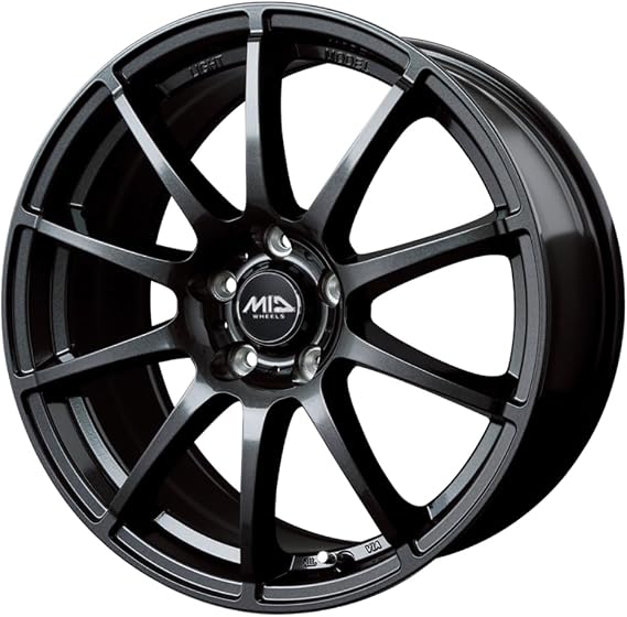 MID Marca StaG 16 x 6.5J 5H 114.3 +38 Strong Gun Meta, Wheel Only, Single Item, Stag Aluminum, 16-Inch