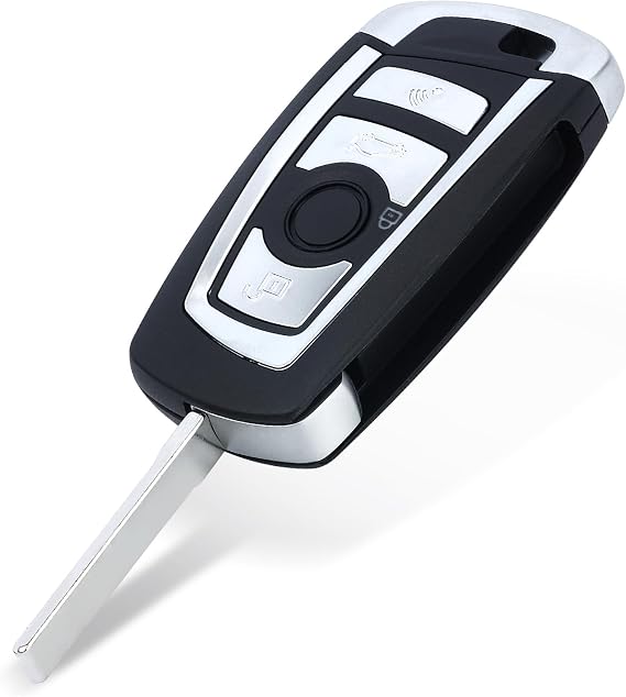 EWS Modified Flip Remote Key 4 Button for BMW X5 Z3 Z4 2001-2005 HU92 Blade