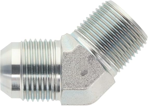 HYDRAULICS DIRECT | 2503-16-16 | 45 Elbow 1" Male JIC (1 5/16"-12 thread) x 1" NPTF Male