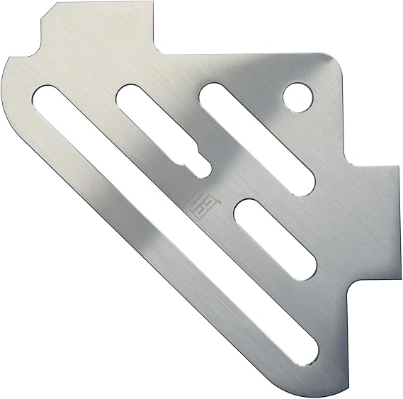 Redblock RB3 Corner Shower Shelf, 3mm Thick, Brushed Finish, Marine-Grade 316 Stainless Steel, fits 1/8" Grout Lines, for Existing Showers OR New Builds. (Standard)