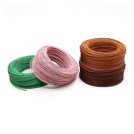 High-Temperature K T N S Type Thermocouple Wire - 2 Cores PTFE Insulated Shielded Cable,1pc(K Type,10 M)