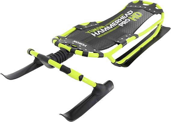 Yukon Charlie's Hammerhead Pro HD Sled | Single Rider, Speed and Steering Control, 52-inch x 22-inch
