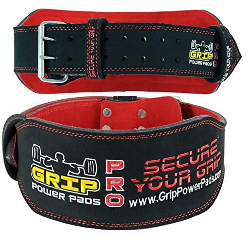 Weightlifting Belt Workout Clothes for Bodybuilder, Powerlifter or Weightlifter - Keep Your Core Engaged & Your Back Supported, Get More Out of Your Fitness Routine Regular Belts 4 Wide, Large