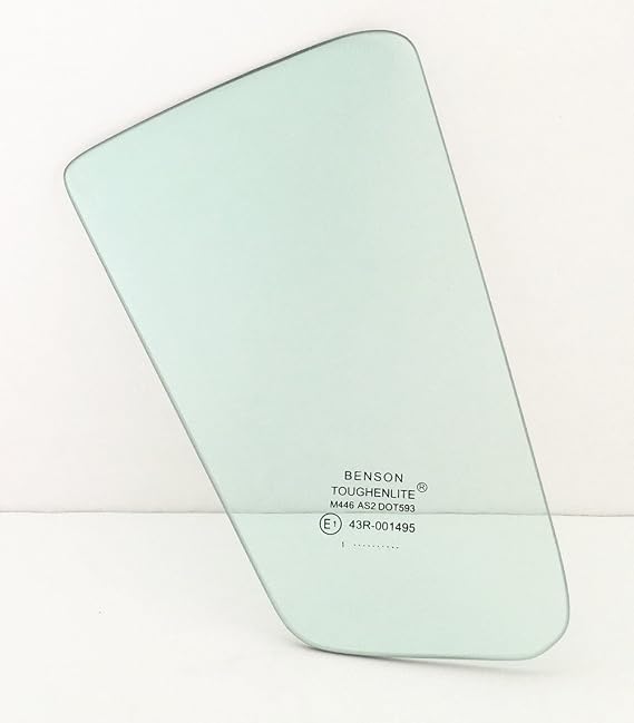 Passenger Right Side Rear Vent Window Vent Glass Compatible with Mazda 3 4 Door Sedan 2004-2009 Models