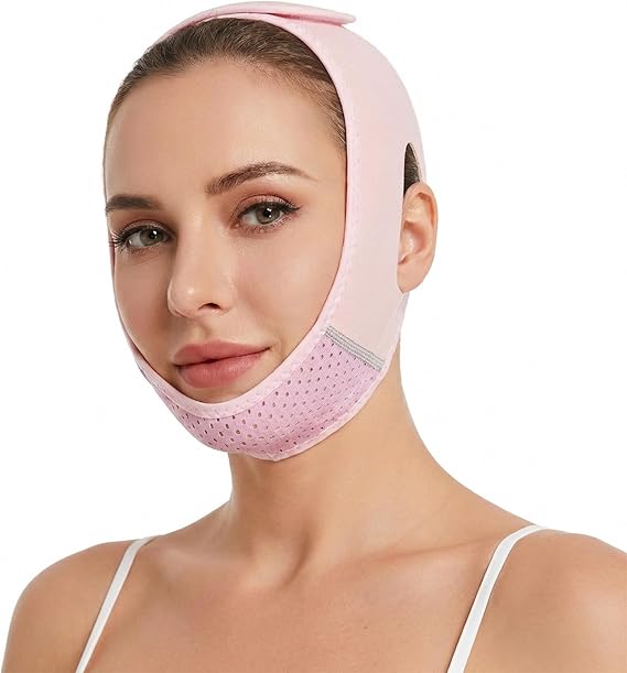 Double Chin Reducer Strap Chin Strap for Sleeping, V-Line Mask
