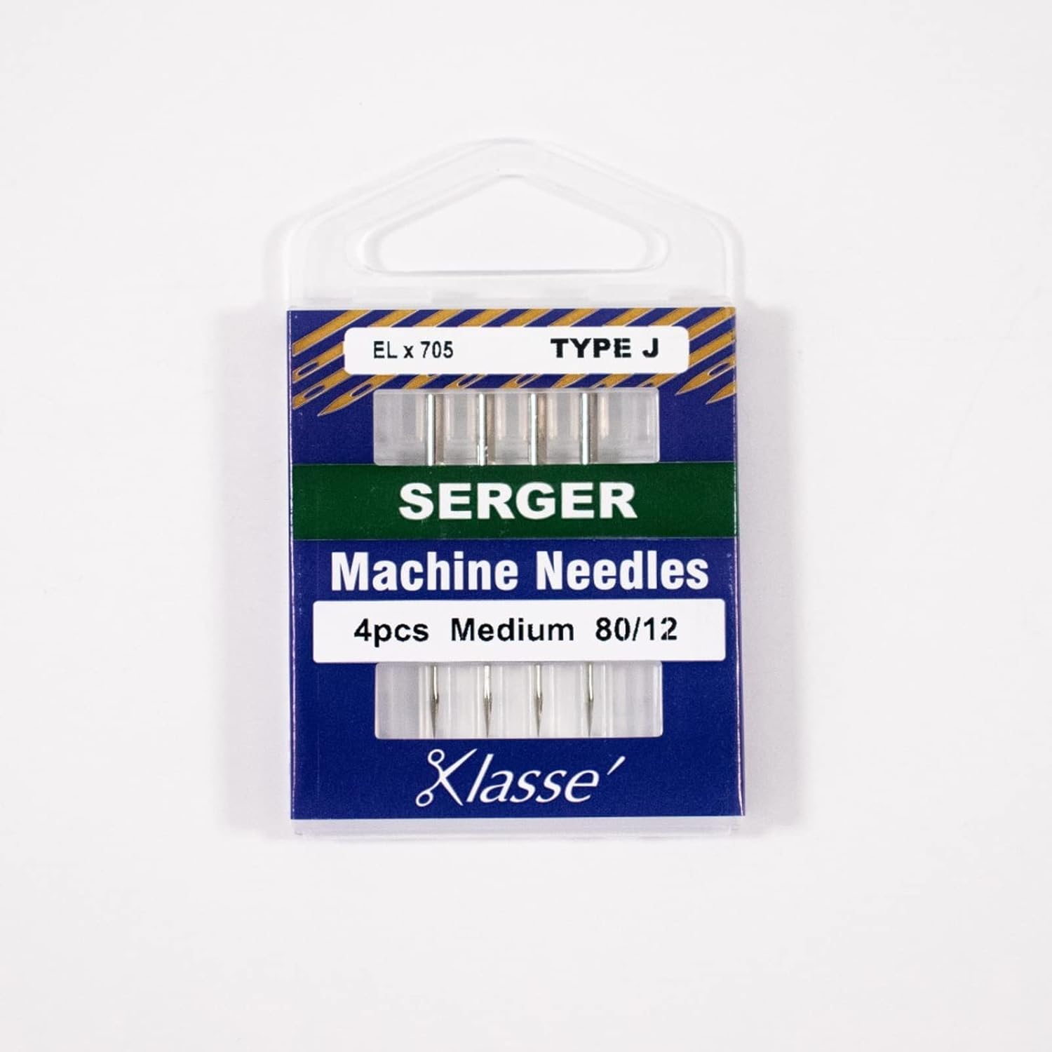 Klasse Serger Needles Type J ELx705 Size 8012