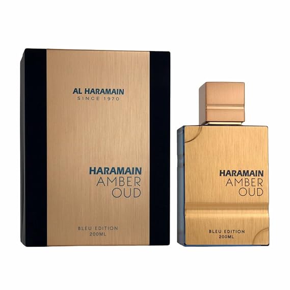 Al Haramain Amber Oud Blue Edition for Men Eau de Parfum Spray, 6.7 Ounce