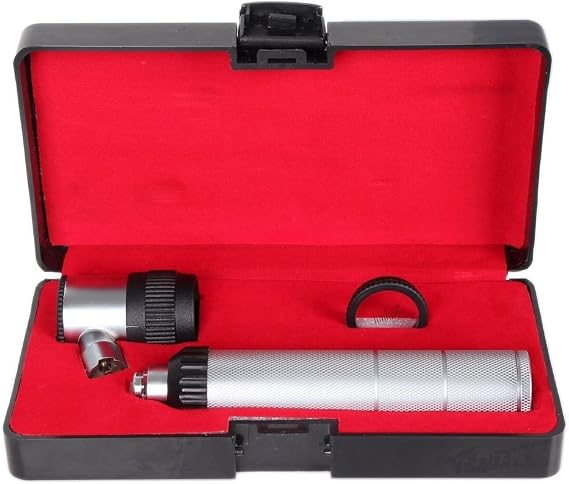 Dermatoscope Dermatology Skin Diagnostic Black & Silver Dermatoscope Set.10x Magnification