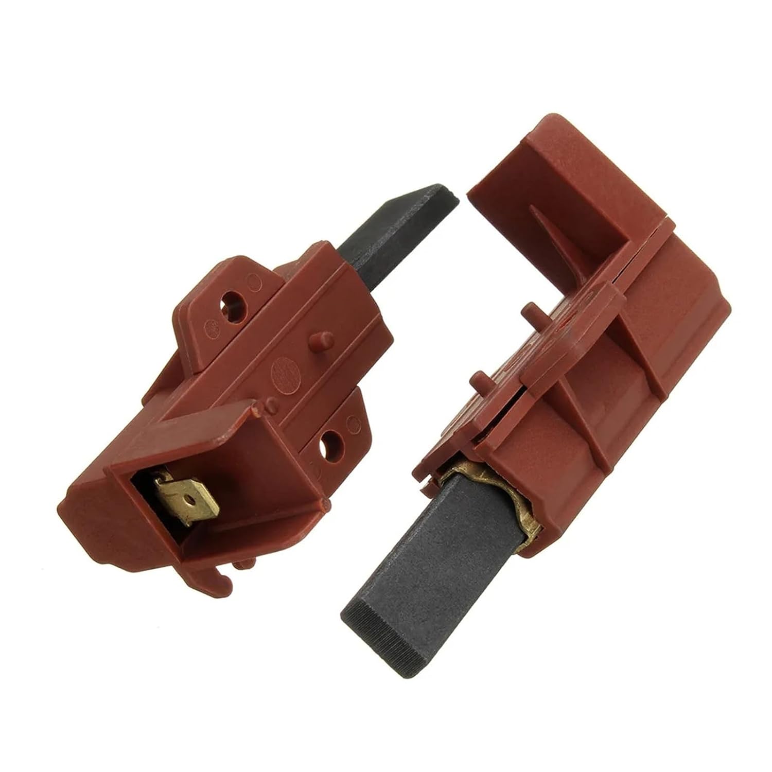 2pcs Washing Machine Motor Carbon Brush and Holder for Samsung Ariston Indesit Hotpoint
