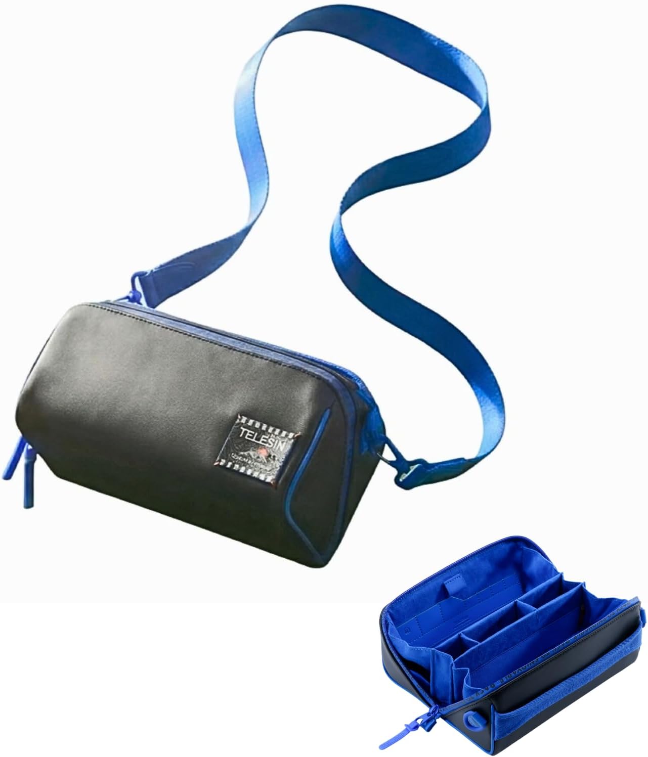 TELESIN Osmo Pocket 4/3 için Taşıma Çantası, DisAdv Multi-functional Storage Bag for Osmo Pocket 4/3, Insta360, GoPro, DJI Osmo Serisi Kameralar ile Uyumlu