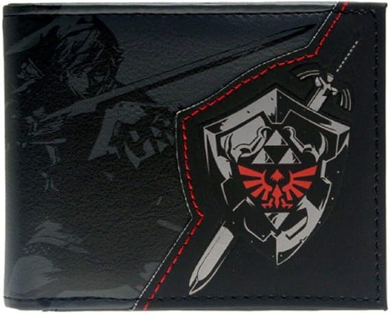 Fantasy Action Adventure Princess Shadow Link Logo Bi Fold WalletQ