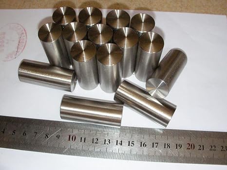 Pure Titanium Column, Columnar Pure Titanium, High-Purity Titanium Element Sample, Metal Titanium Element, Ti 99.5%