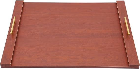 Noodle Board Stove Cover with Handles, Stove Top Cutting Board Cover Wooden Stove Top Covers for Gas Burners, Kitchen Sink Cover for Counter Space, Hold Up to 44.09 Lbs (Brown)