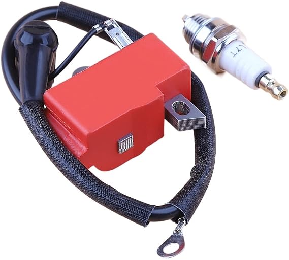 Ignition Coil Spark Plug Kit for Dolmar PS-460 PS-500 PS-510 PS-5100S PS-4600S PS-5000 PS-5100S PS-5105 PS-5105 Saw 181143204