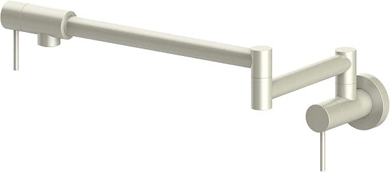 ZLINE Gemini Pot Filler in Brushed Nickel (GEM-FPF-BN)