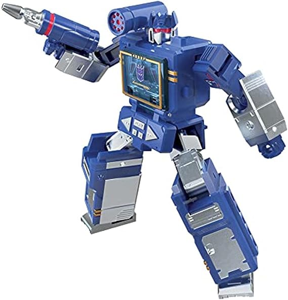 Transformers Toys Generations War for Cybertron: Kingdom Core Class WFC-K21 Soundwave Action Figure - Kids Ages 8 and Up, 3.5-inch | Transformers War For Cybertron Kingdom 3.75 Inch Action Figure Core Class Wave 3 - Soundwave